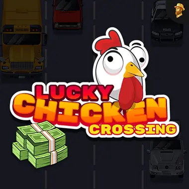 Lucky Chicken Crossing game tile