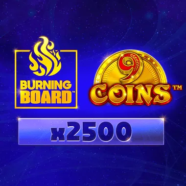 9 Coins Burning Board game tile